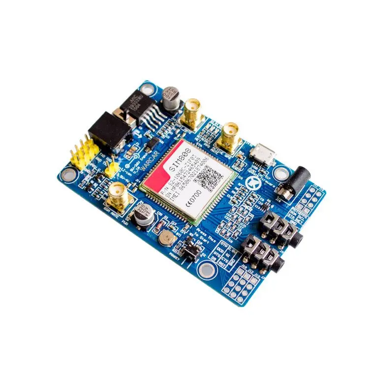 SIM808 модуль GSM GPRS GPS макетная плата IPX SMA с антенной для Raspberry Pi Поддержка 2G 3G 4G