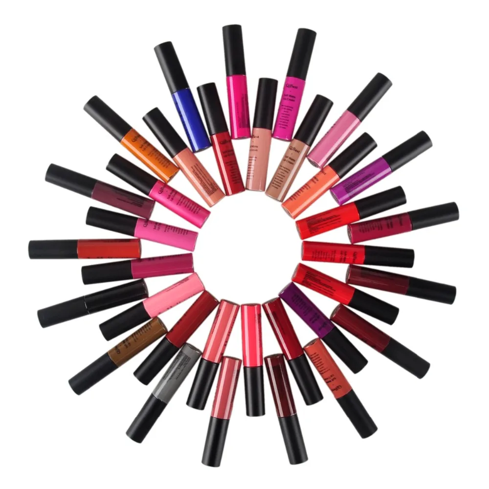 Мягкий матовый крем блеск для губ 24 34 цветов долговечный водостойкая