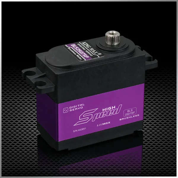 

Special Price KingMax BLS2507SP 62g 25kg digital metal gear standard servo 1/8 1/10 nitro car 28-35CC airplane700-800 helicopter
