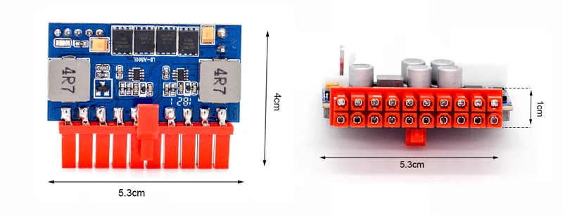 20Pin 12 в 90 Вт Выход мини ITX DC ATX PC переключатель DC-DC ATX Pico PSU блок питания для компьютера