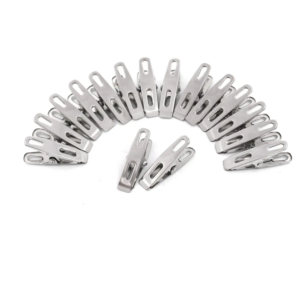 20 шт. металлические зажимы для одежды из нержавеющей стали|clothes pegs|stainless steel clothes