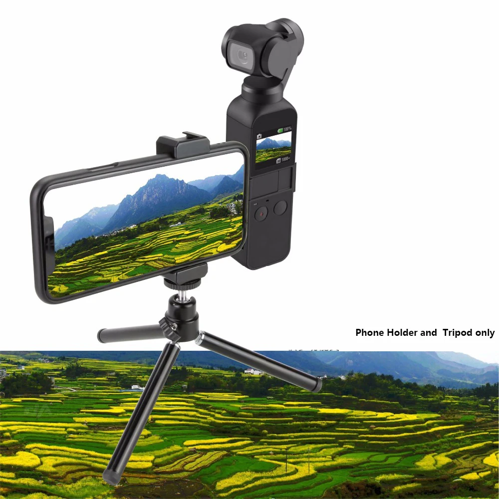 Штатив для телефона DJI OSMO Карманный карданный кронштейн держатель набор