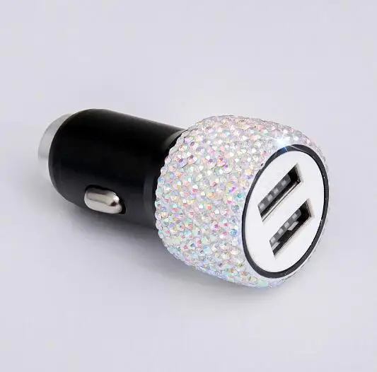2 в 1 двойной USB порт быстрая зарядка автомобильное зарядное устройство молоток