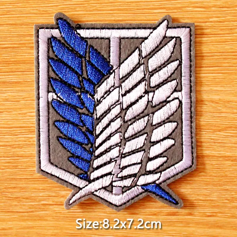 

Japan Cartoon Patch DIY Hook Loop Patch Anime/Embroidered Patches For Clothing Anime Patch Sew/Iron On Patches On Clothes Stripe