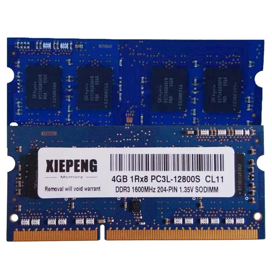 Оперативная память для ноутбука 8 ГБ 2Rx8 Φ 4 Гб DDR3 SODIMM 1600 МГц DELL Inspiron 3152 3531 7537 7547 7568 7559