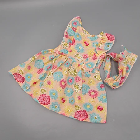 M--243 Детская Одежда для кукол, подходит для 43 см, игрушки для новорожденных, аксессуары для кукол, модное платье принцессы, розовое кружевное платье - Цвет: M--243