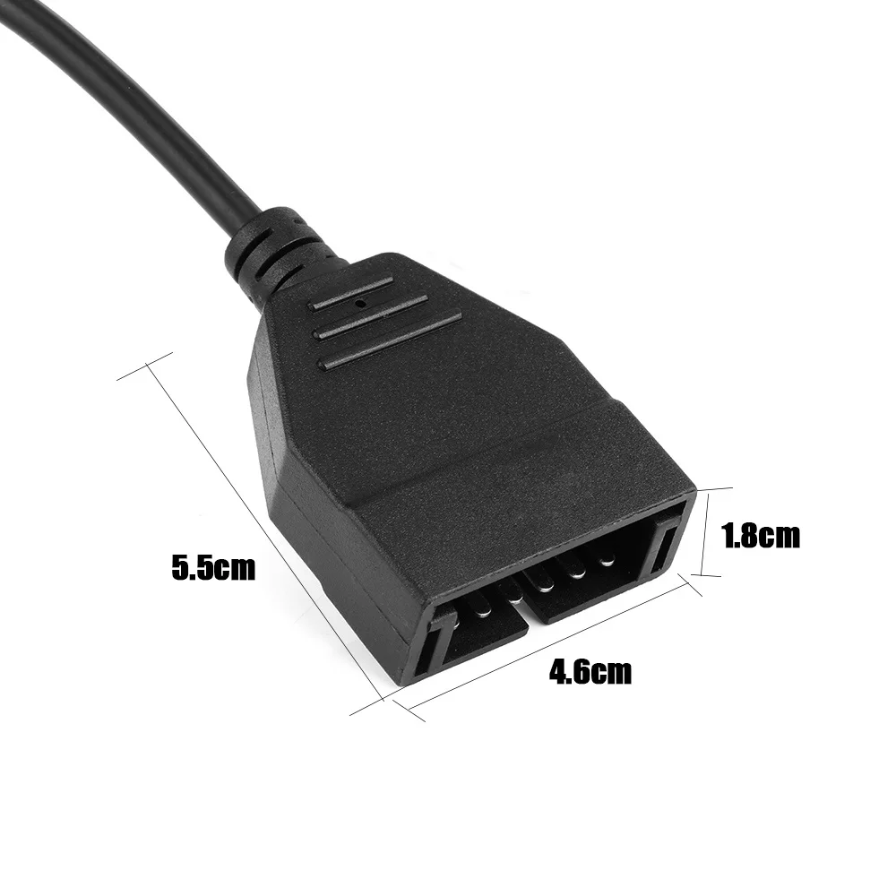 Лидер продаж автомобильный тестер кабеля адаптер 12 Pin OBD1 на 16 OBD2 конвертер для