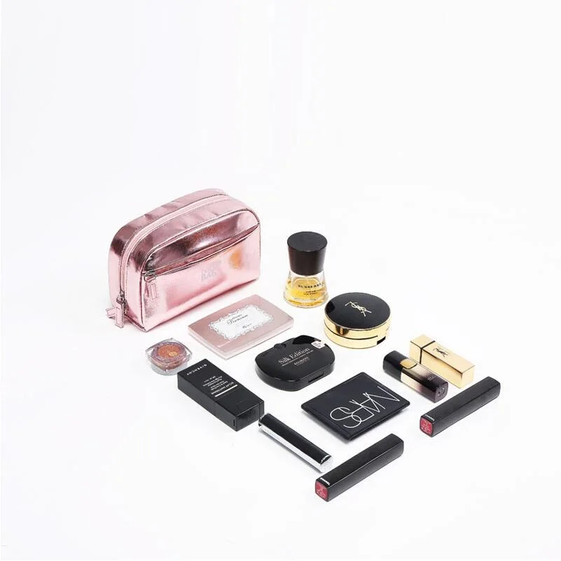 2017 яркая косметичка набор косметичек для макияжа портативная косметическая