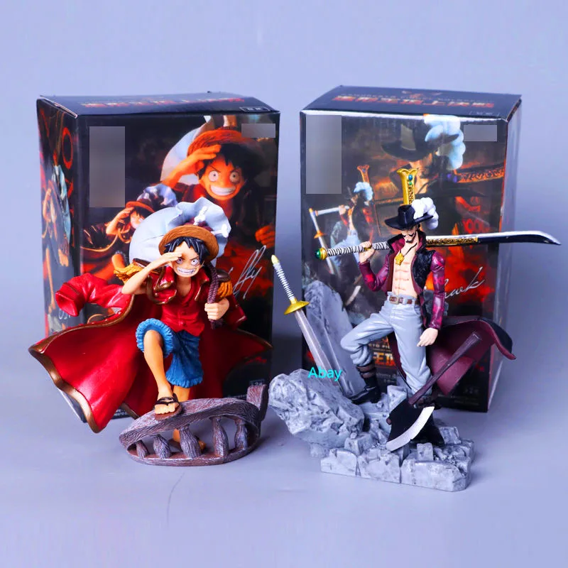 2 цвета цельная обезьянка D. Соломенная шляпа Луффи малыш Dracule Mihawk первый в мире