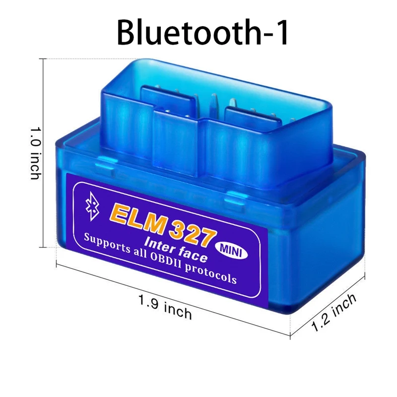 ELM327 V1.5 V2.1 Bluetooth OBD2 Mini ELM 327 Lanuch автомобильный диагностический инструмент для Android