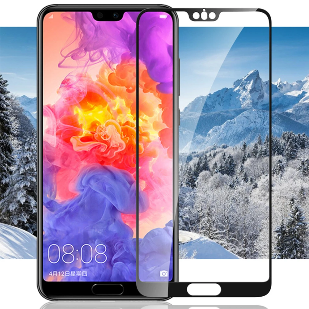 Защитное стекло закаленное для Huawei p20 pro lite | Мобильные телефоны и аксессуары