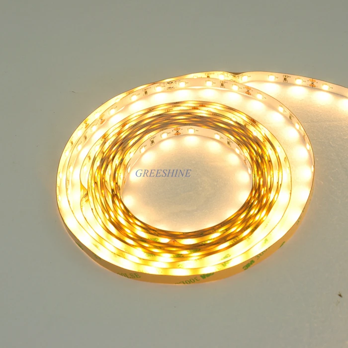 Светодиодная лента CRI&gt95 1280LM DC24V Superbright 2835 12 8 дюйма теплый белый цвет 60 светодиодов