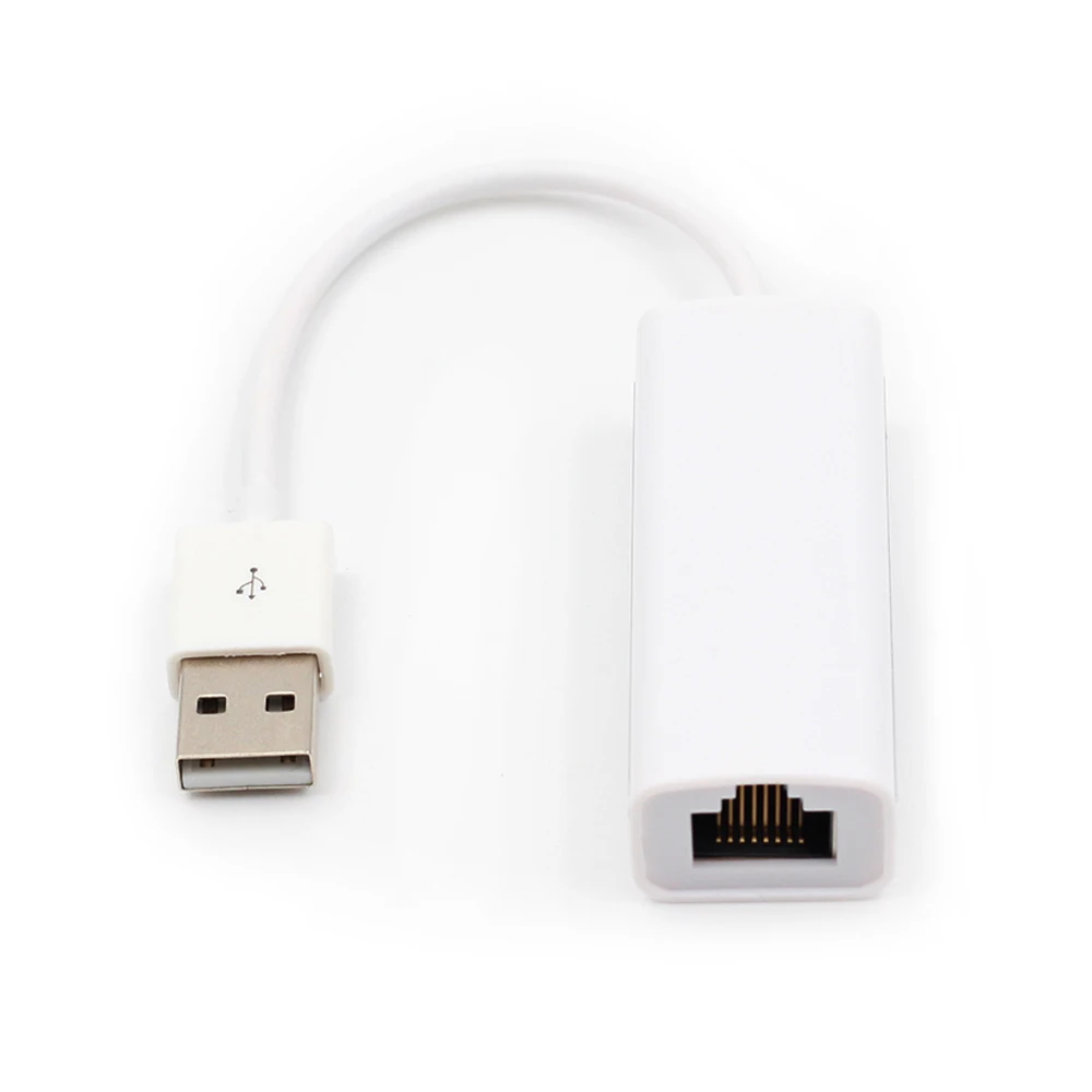 Сетевой адаптер USB к RJ45 Ethernet Lan для ПК ноутбука Windows Mac ChromeOS Linux Сетевая карта 100Mbp Plug