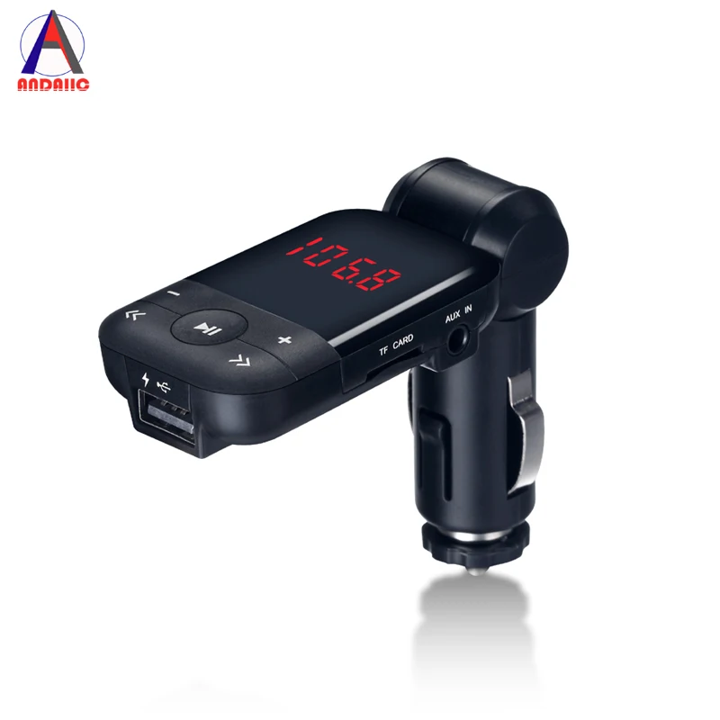 Bluetooth колонка передатчик автомобильное зарядное устройство USB быстрая зарядка