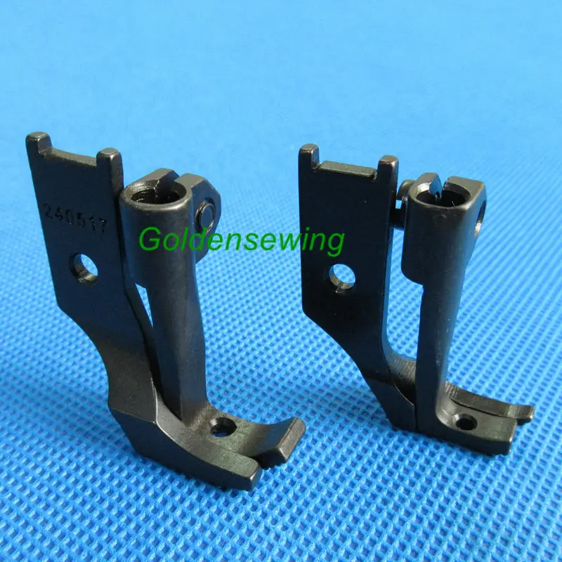 Для CONSEW 206RB SINGER 111 211W левая и правая ступня на молнии набор ступней для прогулок |