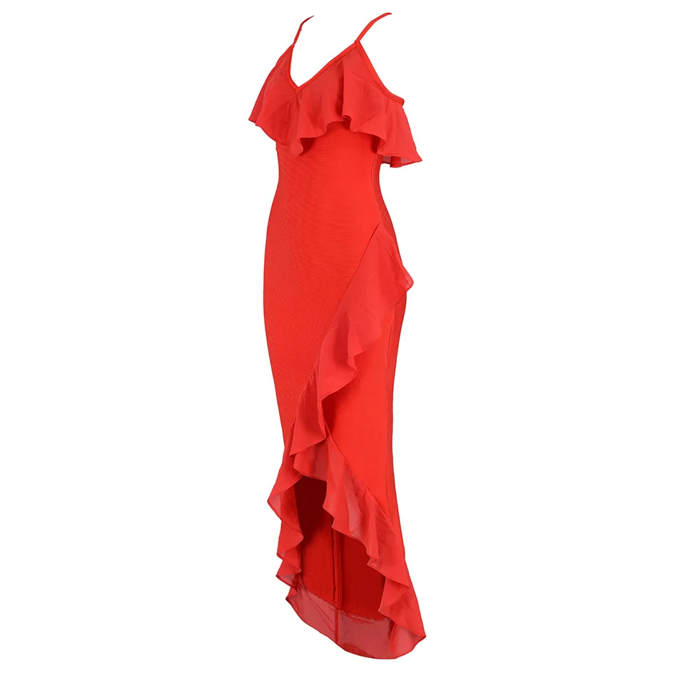 Seamyla Элегантное Длинное Платье женское 2019 Новое поступление красные черные