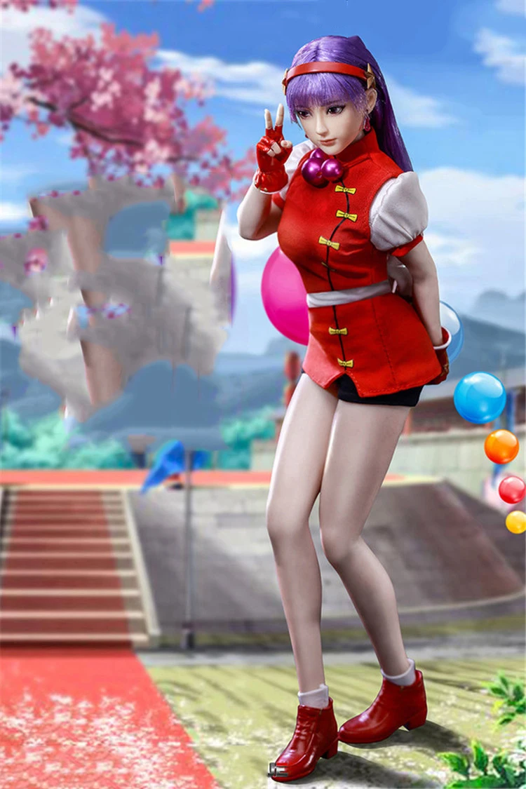 

In Stock For Collection 1/6 Scale Full Set Action Figure TBLeague PL2018-135 KOF98 Woman Figure Model for Fans Holiday Gifts