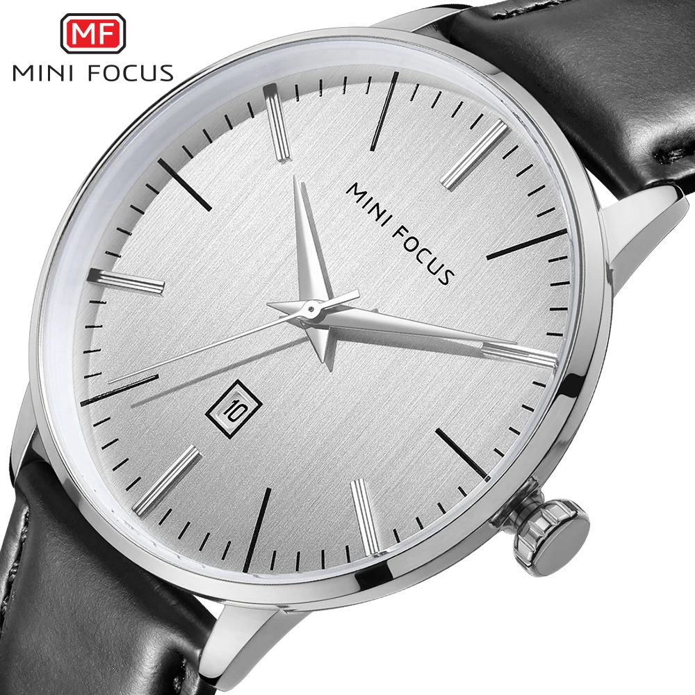 Модные кварцевые часы MINI FOCUS Reloj повседневные мужские люксовый бренд