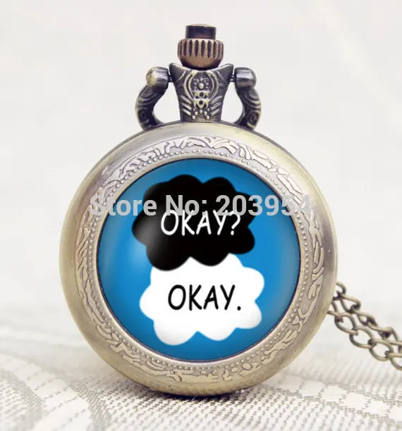 2017 1 шт./лот вина сделанная вручную в наших звездах да? Хорошо! Карманные часы