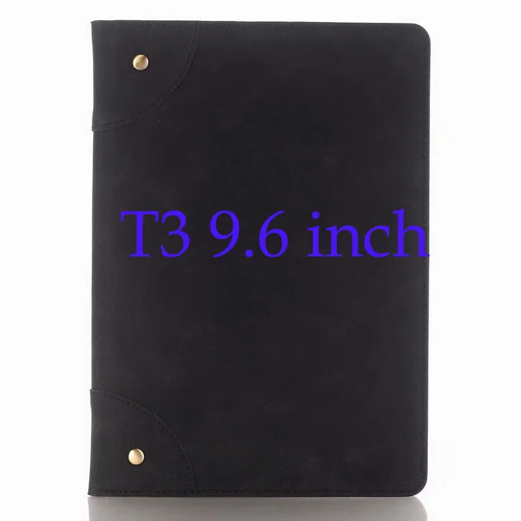 9.6 Чехол для huawei MediaPad T3 8,0 KOB-L09 KOB-W09 8,0 дюймовый кожаный чехол-книжка бумажник чехол для huawei MediaPad T3 10 AGS-L09 AGS-L03 9,6 - Цвет: 9.6