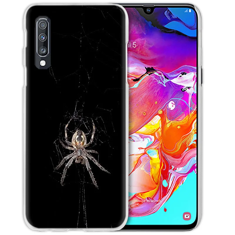 Ядовитый паук чехол для samsung Galaxy A50 A70 A80 A20e A60 A40 A30 A20 A10 A8 A6 плюс A9 A7 жесткий чехол для телефона из поликарбоната с Coque