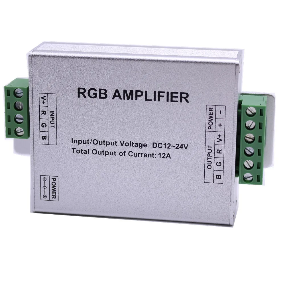 Светодиодный Усилитель RGBW/RGB 12 24 В постоянного тока А а 4 канальный выход