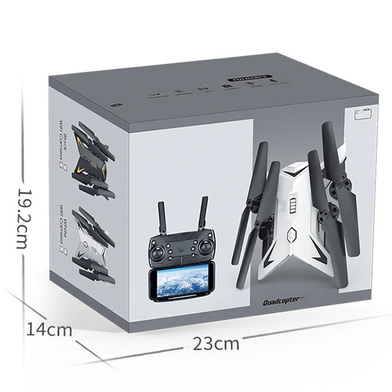 Новый RC вертолет Drone с камерой HD 1080P Wi Fi FPV Профессиональный складной Квадрокоптер