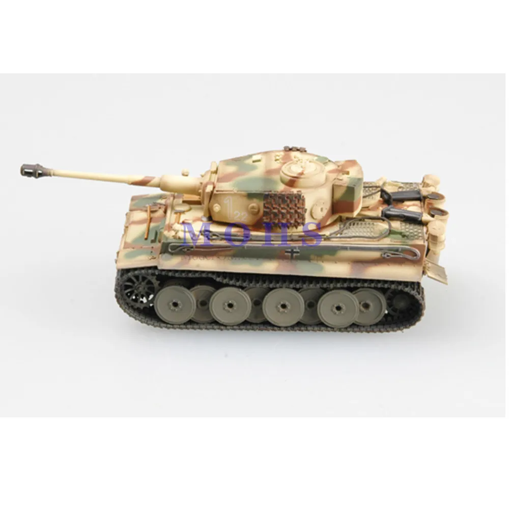 EASY MODEL 36211 1/72 Assembled Model Scale Finished Miniature Military Tank Tiger 1 (Early)-sPzAbt.508 Italy |