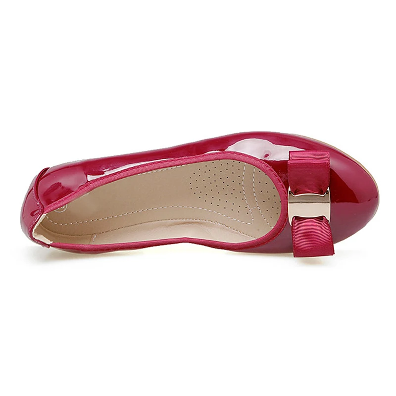 MVVJKE/Женская обувь больших размеров; складные балетки на плоской подошве; сезон весна-лето; повседневные лоферы с круглым носком; женская обувь на плоской подошве; zapatos mujer; E078
