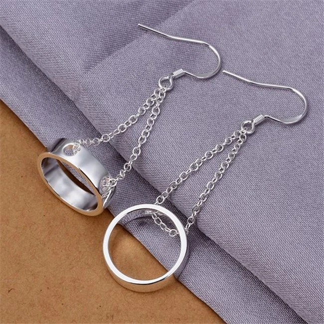 Элегантные великолепные дизайнерские модные ювелирные изделия серебряного