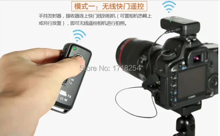 Pixel беспроводной пульт дистанционного управления спуска затвора T8/S2 A58 NEX 3NL A7/ A7R