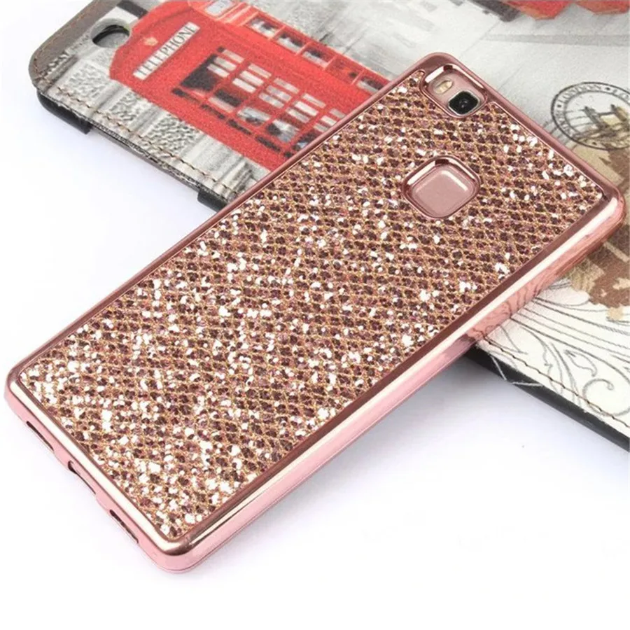 Чехол для huawei P8 Lite P8 P9 P10 Lite милый блестящий чехол для телефона, чехол для huawei P10 Lite, силиконовый мягкий милый чехол