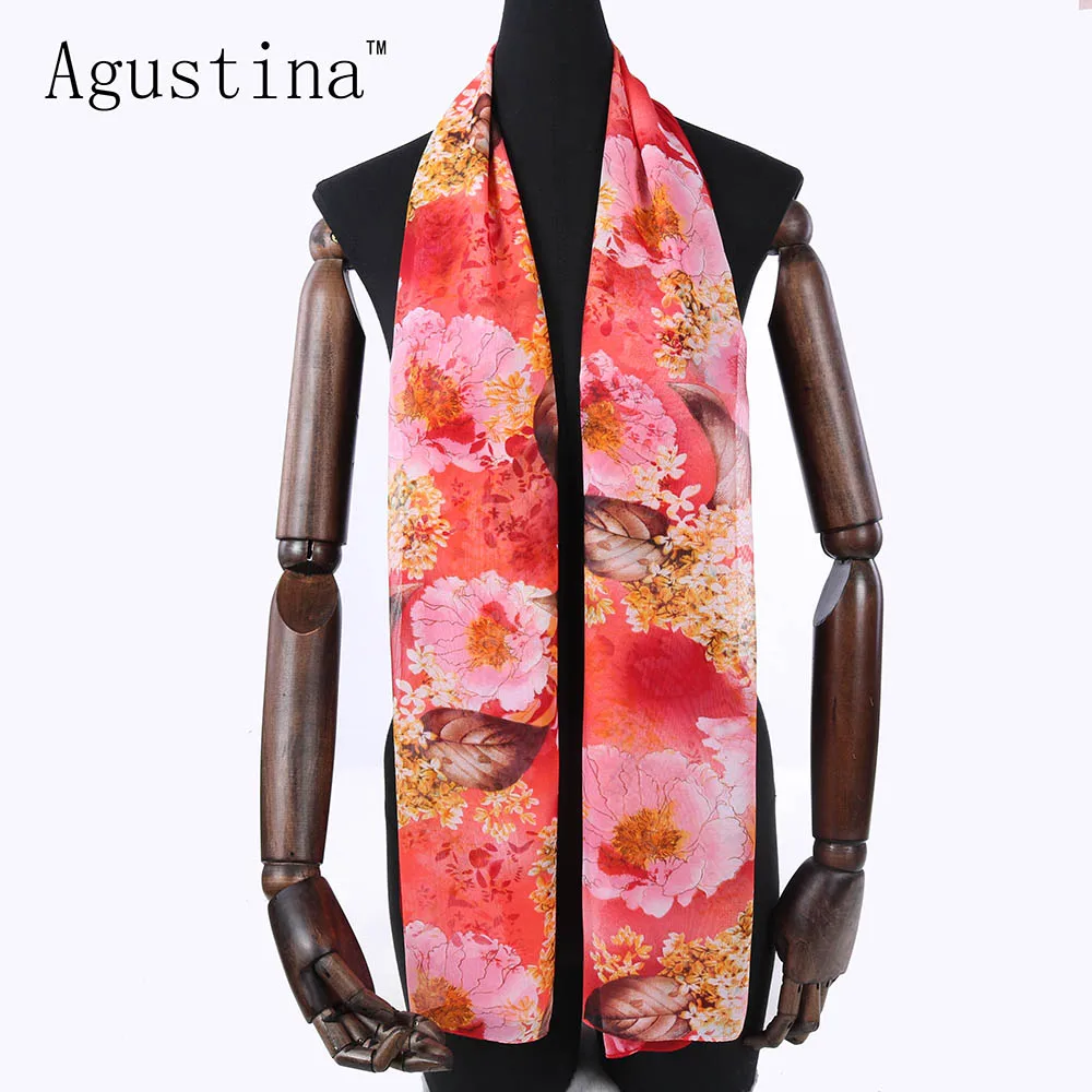 

2018 chiffon Scarf flower for Shawls Shawl long quality women fashion womens wraps summer lot cape female scarves big scarfs