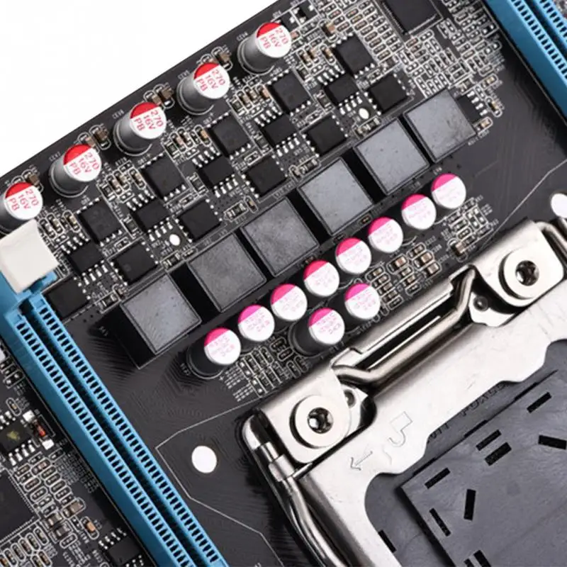 X79 Motherboard LGA 2011 support REG ECC Memory 32G Dual Channel LGA2011 Interface PCI Express x16 Main Board E5 2680 2670 CPU | Компьютеры
