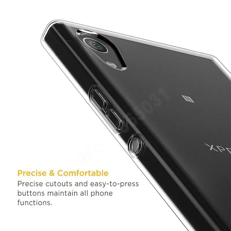 Чехол для Sony XA1 Plus силиконовый прозрачный ТПУ чехол телефона Xperia G3412 G3421 G3423 G3416 XA1plus
