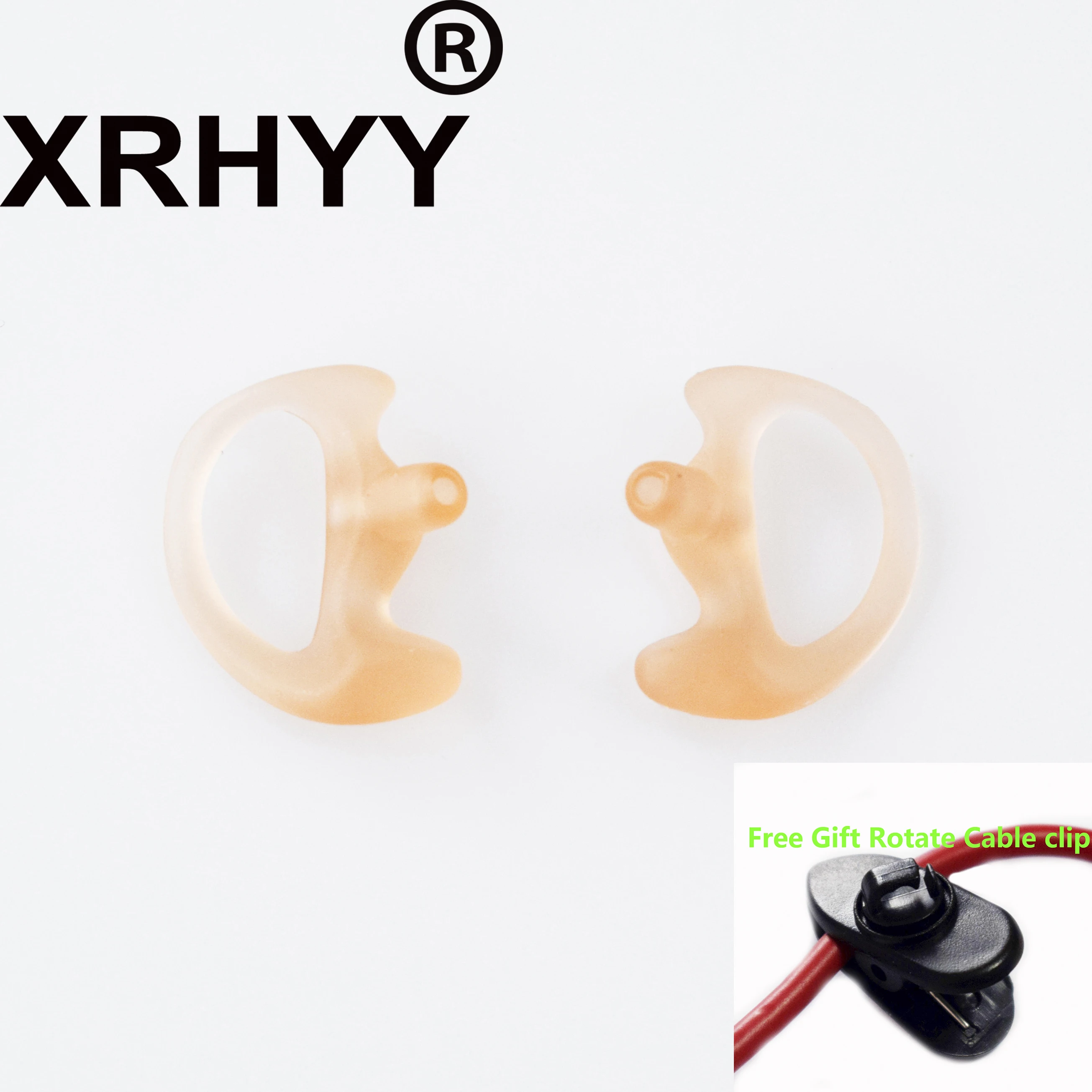 Сменные силиконовые наушники XRHYY наушники-вкладыши для двусторонней радиосвязи