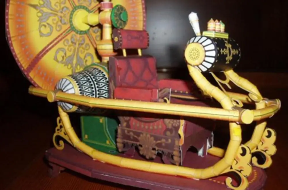 Пленка: машина времени ультратонкая Бумажная модель комплект | Игрушки и хобби