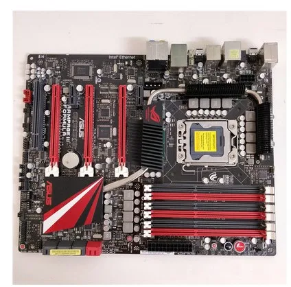 Asus Rampage III Formula r3fматеринская плата X58 Socket LGA 1366 Core i7 DDR3 24G ATX используется 90%