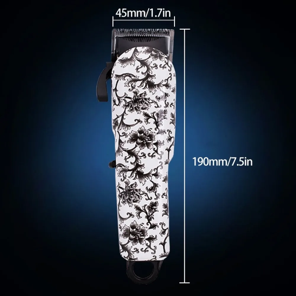 Перезаряжаемая электрическая машинка для стрижки волос профессиональный