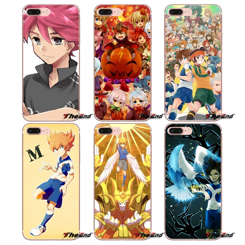Чехол из мягкого силикона Inazuma Eleven для iPhone X 4 4S 5 5S 5C SE 6 6S 7 8 Plus Samsung Galaxy J1 J3 J5 J7 A3 A5 2016 2017