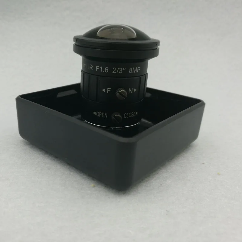 Камера видеонаблюдения рыбий глаз 8 Мп 2 5 дюйма HD 2/3 мм|cctv lens cs mount|cs mountlens mount |