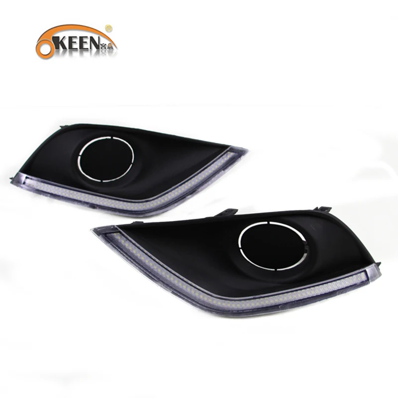 OKEEN 2x Автомобильный светодиодный светильник дневного света для Nissan Almera Latio Sunny Versa
