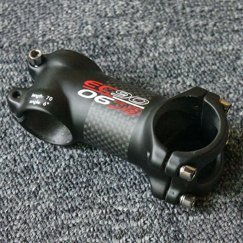 EC90 6/17 градусов MTB дорожный велосипед стержень 60-120 мм 1-1/" насадка-расширитель для гарнитуры верхняя крышка руля велосипеда регулируемые Рули велосипеда