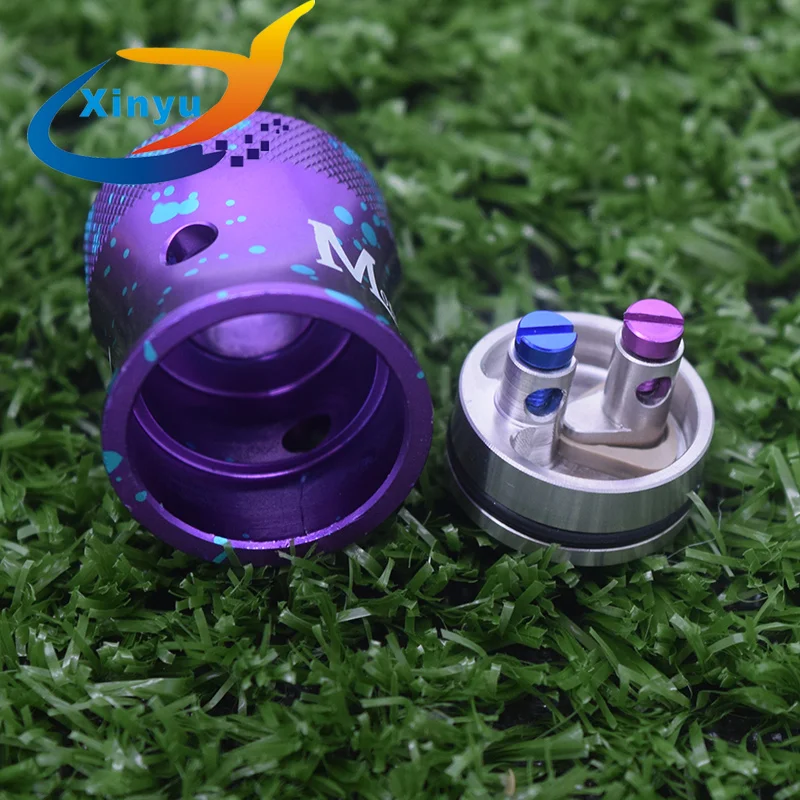 Avid Lyfe rda 24 мм бак атомайзер Comp 2 пост битва колода и ModFather крышка больше облако Vape
