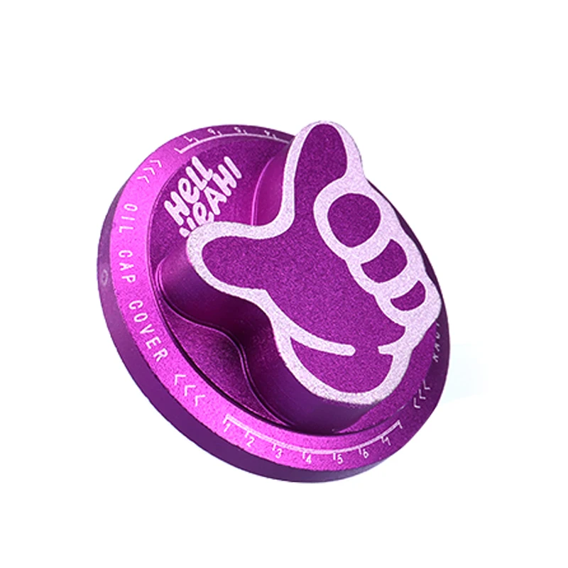 Алюминиевая масляная крышка двигателя масляный топливный наполнитель бака Hell