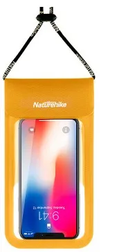 Orange Naturehike новая водонепроницаемая сумка для мобильного телефона iphone 11 7 6 8 x Чехол для плавания речной треккинга водные Чехлы для мобильных телефонов Чехол для дайвинга - Цвет: Orange