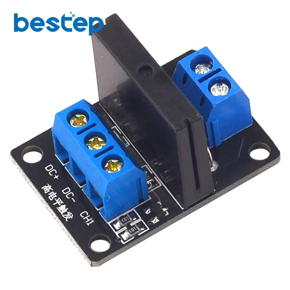 Одноканальный твердотельный релейный модуль 5 В высокоуровневый триггер