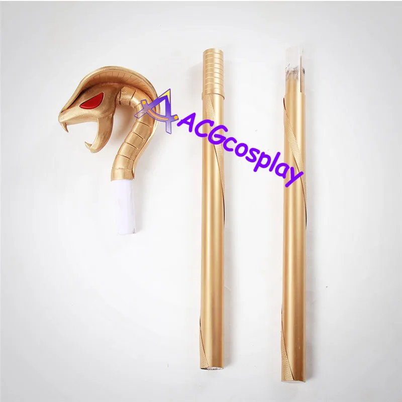 

Aladdin Afar Snake staff wand prop cosplay prop pvc made ACGcosplay