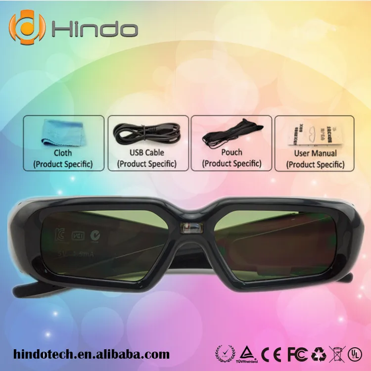 NX30 DLP 3D Ready активным Очки для Optoma BenQ Acer ViewSonic проектор Dell 144 Гц Link Очки|active glasses|3d