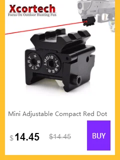 Охотничий Тактический страйкбольный прицел 20 мм крепление 7 Слот Вивер Пикатинни Стрельба Короткий пистолет аксессуар Крепление фонарик